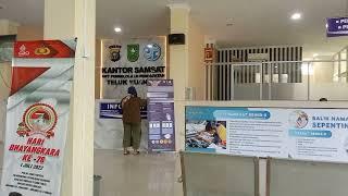 Kondisi Suasana Kantor Samsat Taluk Kuantan Kuansing