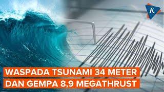 Riset BMKG: Indonesia Berpotensi Tsunami 34 Meter dan Gempa Megathrust M 8,9