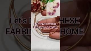 Diy earrings#diy #diycrafts #art #shorts #diyideas #artandcraft #youtube #earrings #yt #shortsfeed