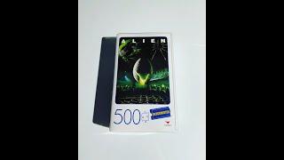 Relaxing Time lapse video |  Alien movie blockbuster jigsaw puzzle 500 pieces | #4