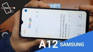 Samsung A12 Glass Replacement - A12 Only Front Glass Change #screenfix