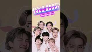 BTS - What Happened to Jin's Pants??!