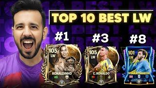 TOP 10 LEFT WINGERS - FC MOBILE 25