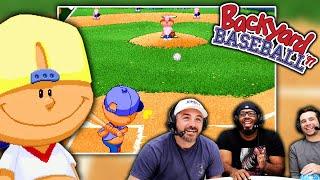 Playing the best video game of all-time (Backyard Baseball '97)