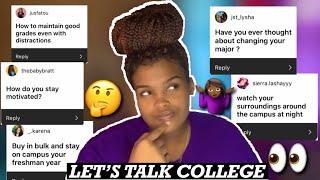 COLLEGE Q&A: ADVICE & TIPS | Misha Vanique