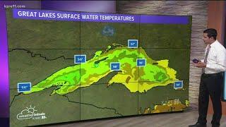 Why is Lake Superior so warm?