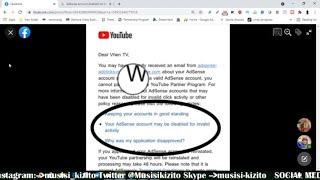 Appeal form guide for invalid click activity Invalid traffic|How to recover disabled YouTube Account