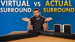 Soundbars: Virtual vs Actual Surround Sound (3ch vs 5.1ch/7.1ch)