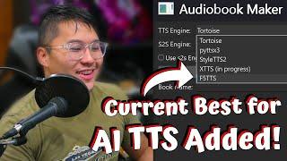 AI Audiobook Maker Updates & GPT-SoVITS Package