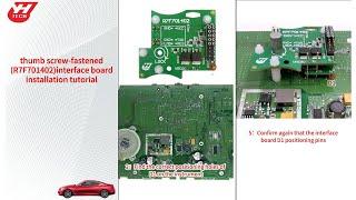 Yanhua Mini ACDP Module 34 MQB RH850 R7F701402 interface board installation  OBDII365