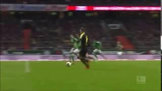 Marco Reus Amazing Backheel Asist vs Verder Bremen HD