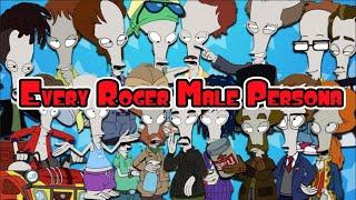 American Dad - Every Roger Male Persona