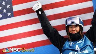 Jaelin Kauf ends American moguls drought with silver at world championships | NBC Sports