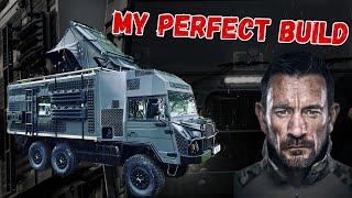 Ollie Ollertons ultimate bug out vehicle build. Pinzgauer 6x6 campervan.