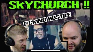 NAILED IT !!! | SKYCHURCH - Fn HOSTILE !!! | METALHEADS REACTION