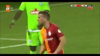 PODOLSKİ'NİN GOLÜ | Rizespor 1 - 3 Galatasaray