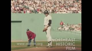 4/23/1975 New York Yankees at Boston Red Sox Interview with Catfish Hunter, highlights of his start