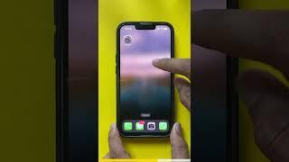 Blank HomeScreen on iPhone #shorts