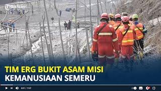 Tim ERG Bukit Asam Misi Kemanusiaan Semeru