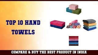 Top 10 Hand Towels to buy in India 2021 | Price & Review