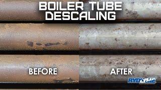 Boiler Cleaning with RYDLYME Biodegradable Descaler