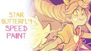 Star Butterfly Transformation Speedpaint