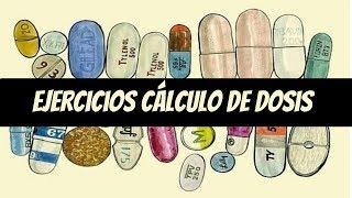 Ejercicios cálculo de dosis en farmacología