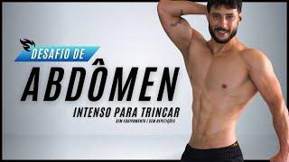 18 min para DEFINIR o ABDÔMEN de forma rápida em casa