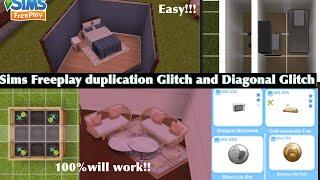 Sims Freeplay | Duplication Glitch and Diagonal Glitch | Very Easy | No Patch | Unlimited Money!!