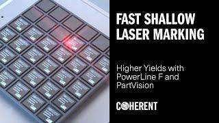 Coherent | Fast Shallow Marking with Precise Alignment