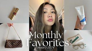 JANUARY  2024 MONTHLY FAVORITES l Louis Vuitton Bag | Skincare | Makeup | Lifestyle