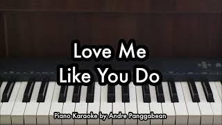 Love Me Like You Do - Ellie Goulding | Piano Karaoke by Andre Panggabean