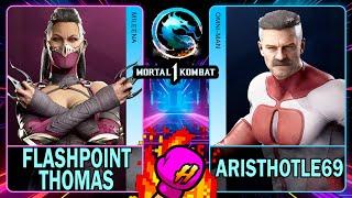 MK1 Flashpoint Thomas (MILEENA) VS ArisTHOTle69 (OMNI-MAN)Mortal  Kombat 14K 60ᶠᵖˢ