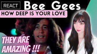 REACTING to Bee Gees - How Deep Is Your Love – Music Video & Live Performance!