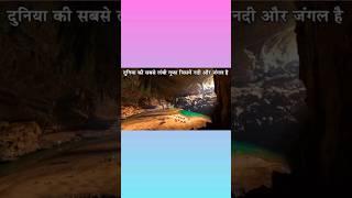 दुनिया की सबसे "बड़ी गुफा" जिस्म 'नदी' और 'जंगल' है |.    World Big Cave|| Forest || River||