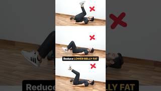 Reduce LOWER BELLY FAT at Home with Leg Correct Raises movement!