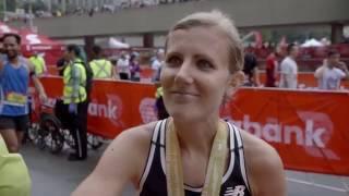 Rachel Hannah on STWM run, 2nd at Canadian Marathon Champs