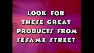 Look For These Great Products From Sesame Street(1998) Logo Colors & Shapes (VHS Version)