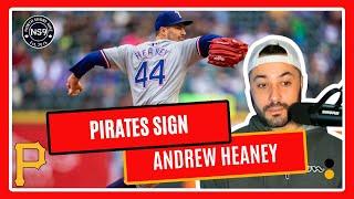 BREAKING: Pittsburgh Pirates Sign LHP Andrew Heaney