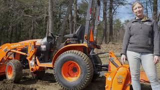 Kubota B Series and the TLE Garden