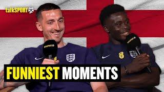 'YOU CALLING ME S***?!' 󠁧󠁢󠁥󠁮󠁧󠁿 The FUNNIEST England Player Interviews From EURO 2024