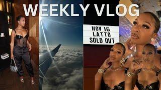 WEEKLY VLOG | I moved to Houston Texas | Latto Concert | AFROTECH | My new LIT life | Jenna Bhee