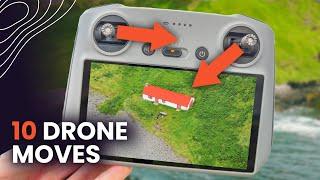 10 Creative DRONE Moves I Wish I'd Known SOONER | DJI Mini 4/Mini 3 Tips For Beginners