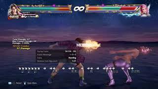 Julia Sidestep Right SS+3+4 Simple Execution Consistent Wall Carry Combo Season 4 Tekken 7