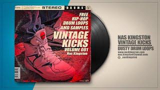 [Free Boombap Drum Loops] Vintage Kicks #001 (5 Free Rare Drum Breaks)