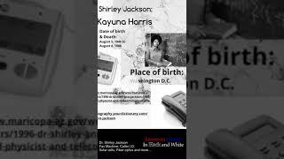 Dr. Shirley Jackson #shorts #caller #americanhistory #blackhistory