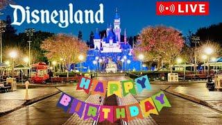 #LIVE pt2 Disneyland's 69th Birthday, Disney California Adventure, Parades, Summer Crowd, Characters