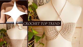 HOW TO CROCHET for Beginners How to Crochet a Top EASY ALL SIZES #1