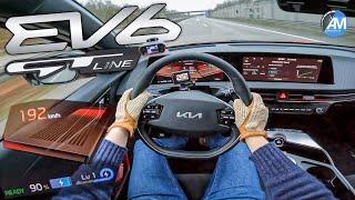 NEW! KIA EV6 GT Line (325hp) | Fast Autobahn Range & Charge️ | by Automann in 4K