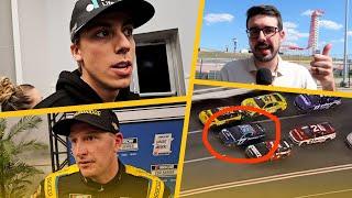 Carson Hocevar Gets Advice From Hall of Famer | Hocevar, Suarez, McDowell Talk Ahead of COTA